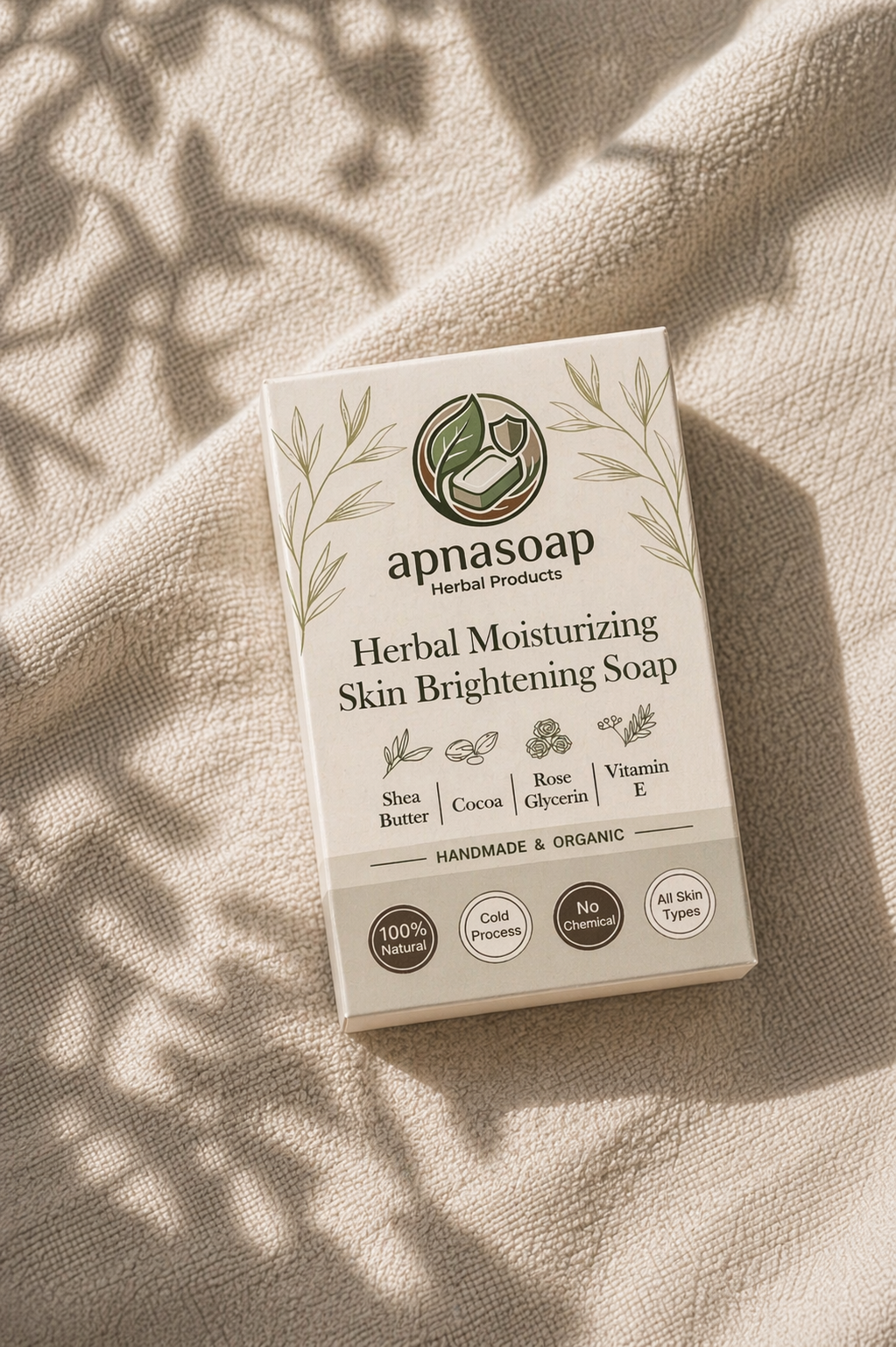 Herbal Soap for Skin Brightening & Moisturizing
