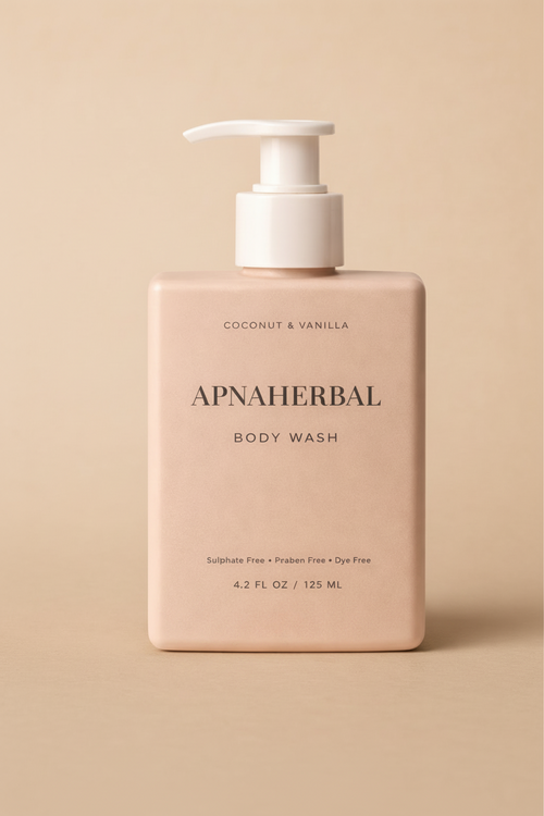 Coconut & Vanilla Herbal Body Wash | Gentle Daily Cleanser | 125ml